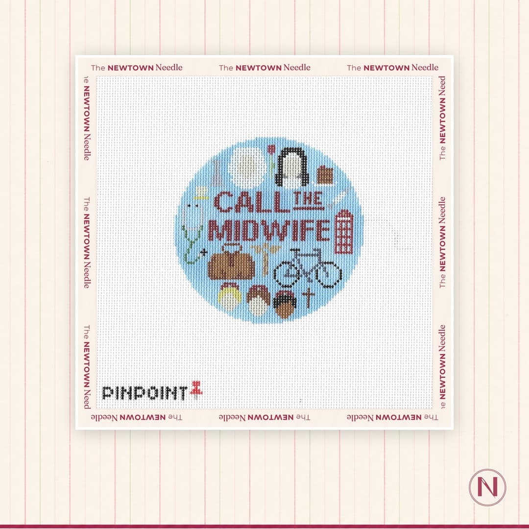 PINPOINT Call the Midwife Round Canvas