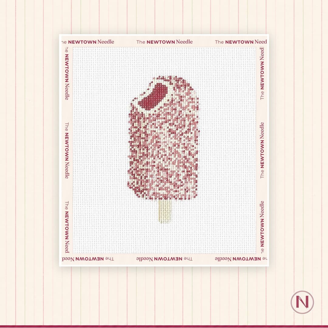 PINPOINT Strawberry Shortcake Ice Cream Bar Canvas