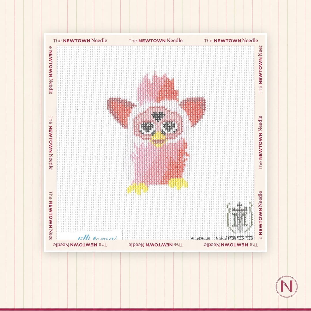 Misty Morrow Designs Pink Bird Toy Canvas
