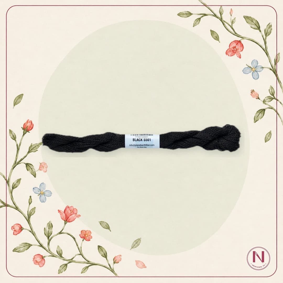 Planet Earth Fibers Essentials Skeins - 501 Black