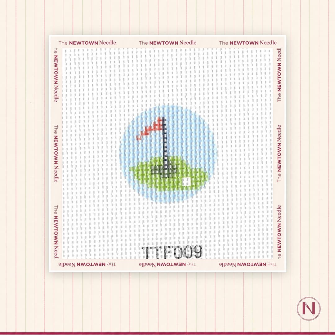 Planet Earth Fiber Golf Mini Round Canvas