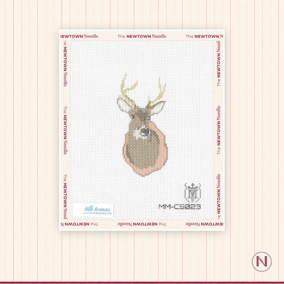 Misty Morrow Designs Deer Head Canvas