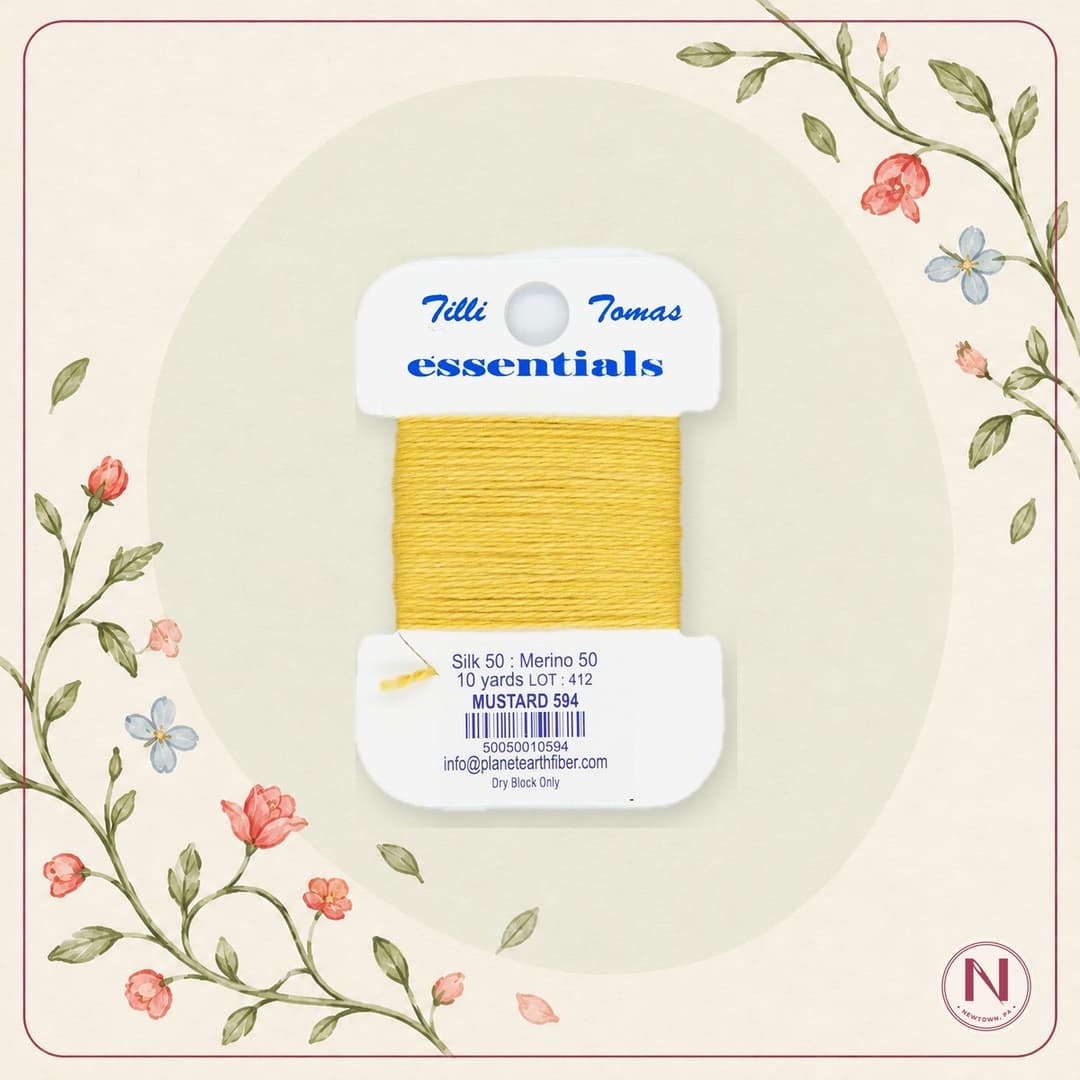 Planet Earth Fibers Essentials Cards - 594 Mustard