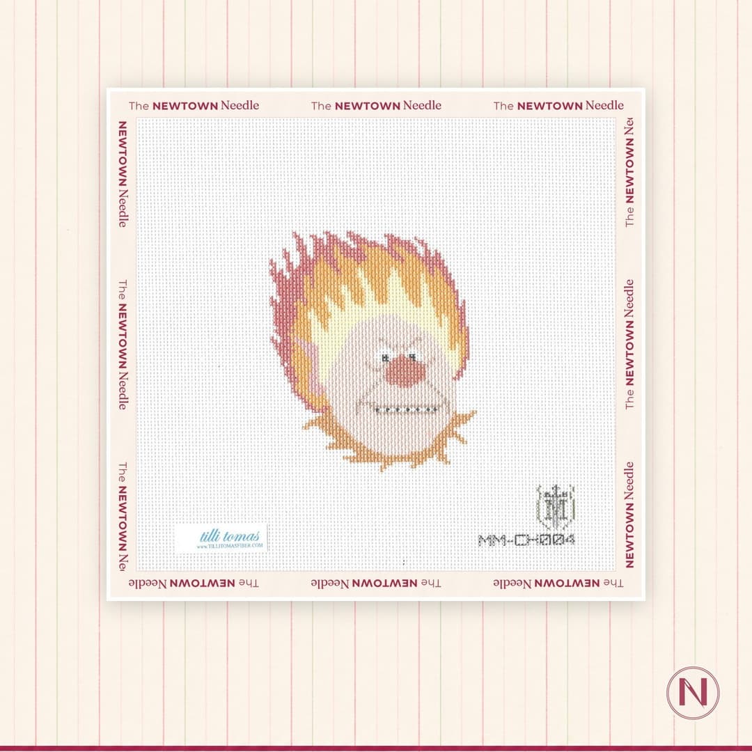 Misty Morrow Designs Christmas Heat Man Canvas