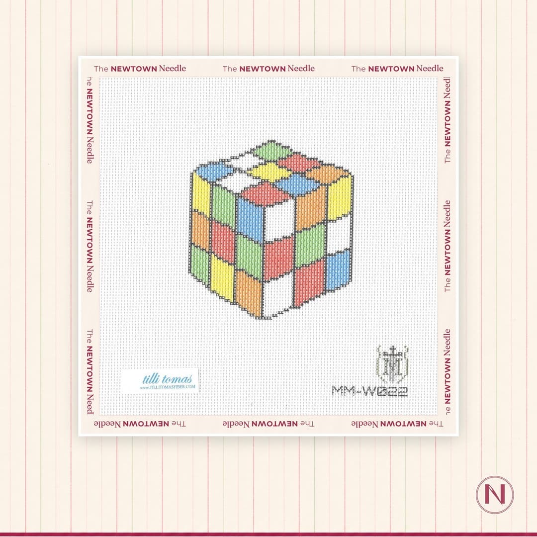 Misty Morrow Designs Puzzle Cube Canvas