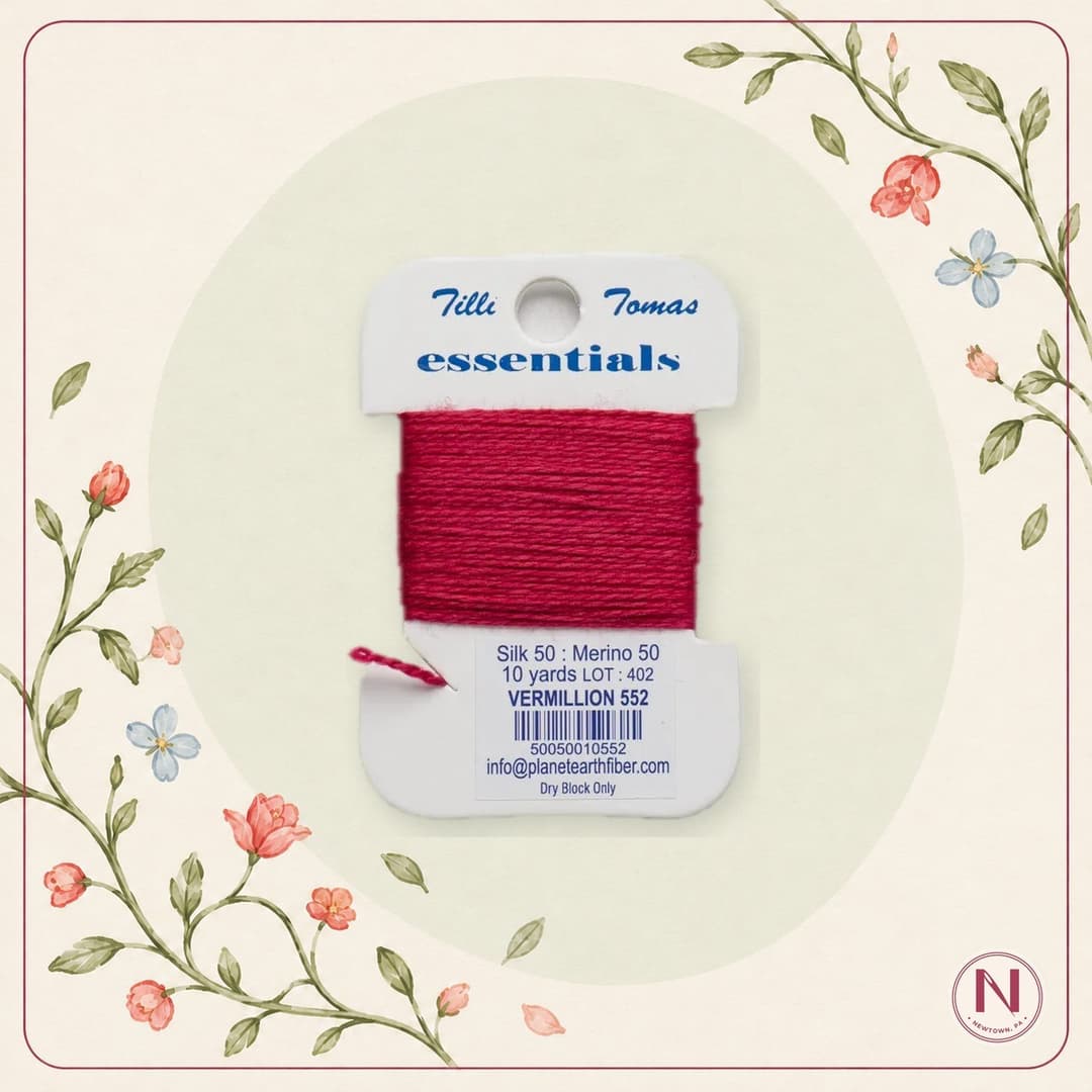 Planet Earth Fibers Essentials Cards - 552 Vermilion