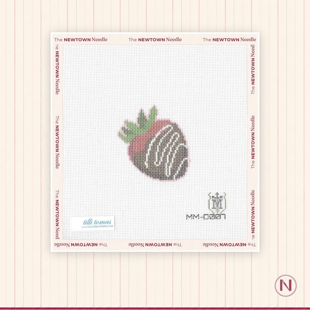 Misty Morrow Designs Chocolate Covered Strawberry Canvas