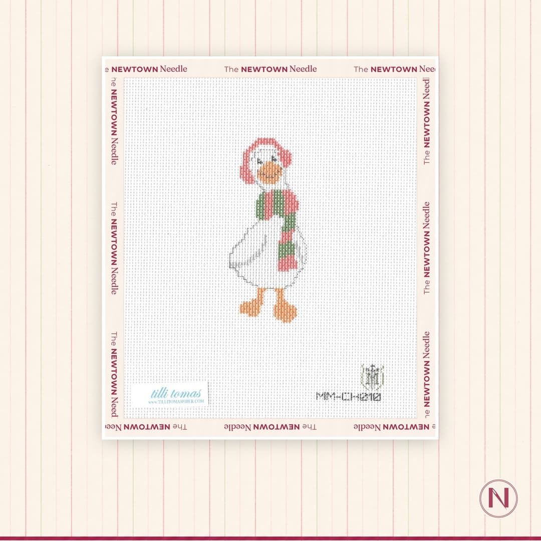 Misty Morrow Designs Christmas Goose Canvas