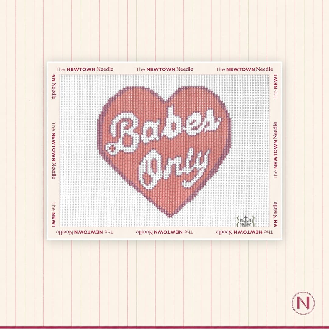 Misty Morrow Designs Babes Only Heart Canvas