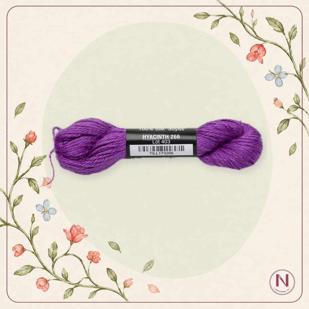 Planet Earth Fibers Pepper Pot Silk - 266 Hyacinth