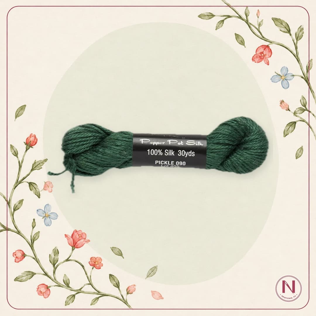 Planet Earth Fibers Pepper Pot Silk - 090 Pickle