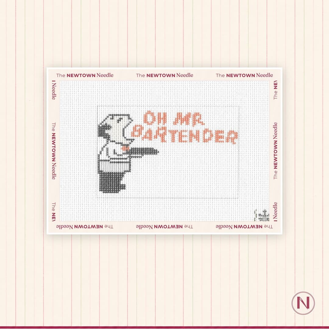 Misty Morrow Designs Oh Mr. Bartender! Sign Canvas
